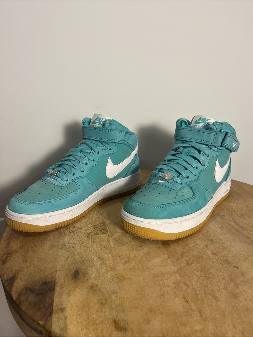 Nike Air Force 1 Mid “ Washed Teal” - 6 - Picture 4 of 15